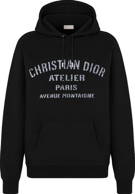 christian dior mens sweater|Christian Dior atelier hoodie.